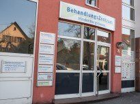 Eingang und Anmeldungsbereich